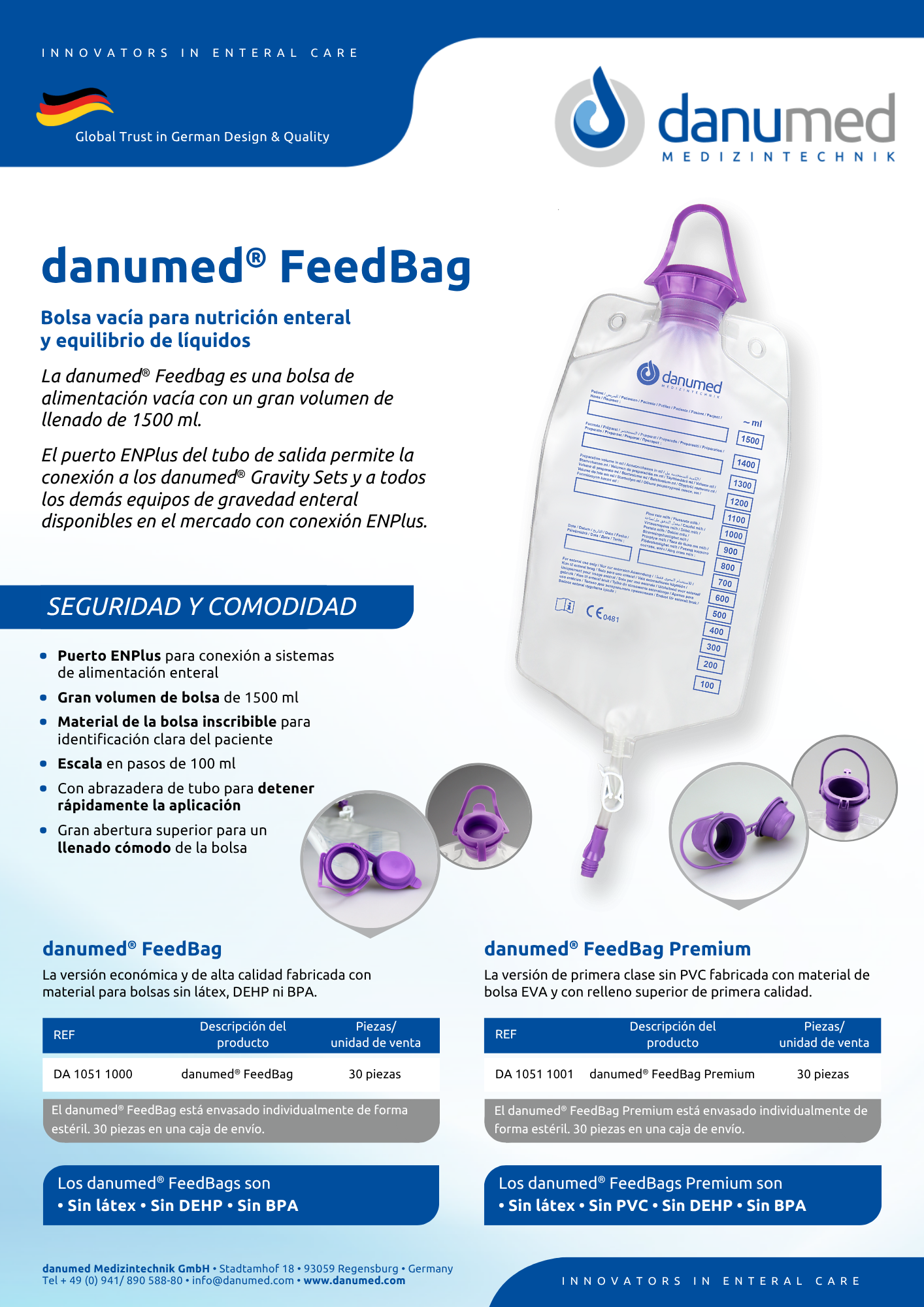 danumed® FeedBag / Enteral Bag
